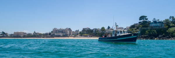 Photo du bateau SEA BAR pour vos excursions en mer en baie de Saint-Malo